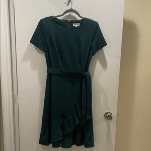 Calvin Klein Dark Green Midi Dress